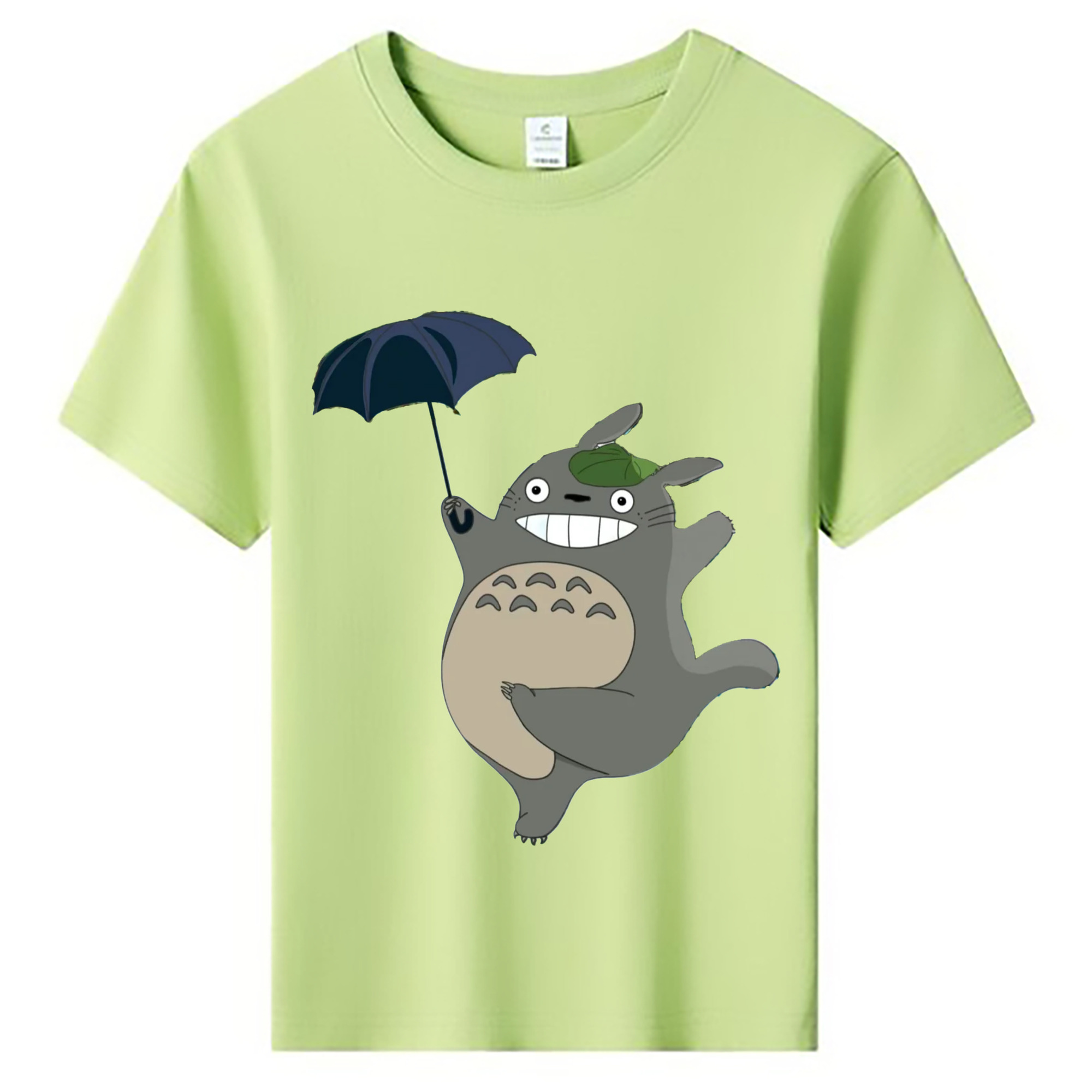 （画像用） となりのトトロ 草壁メイ 草壁サツキ My Neighbor Totoro Satsuki Kusakabe Mei Kusakabe 綿100％キッズTシャツ（フロントプリント）